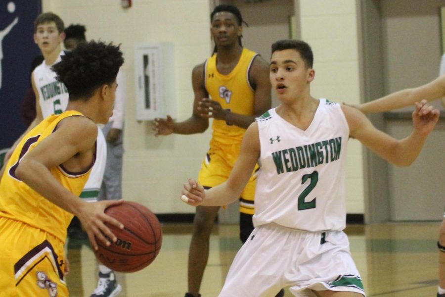Weddington Men’s Basketball Pushes Hard To Finish Out Their Regular Season Strongly - Relying Heavily On Young Underclassmen Talent.