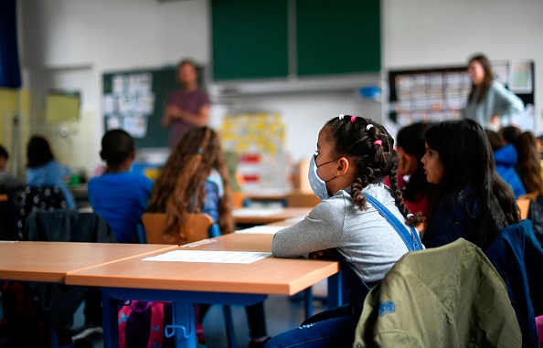 The NYC schooling system has been proven faulty, but the Brilliant NYC program is receiving mixed feedback. (Photo by INA FASSBENDER/AFP via Getty Images)