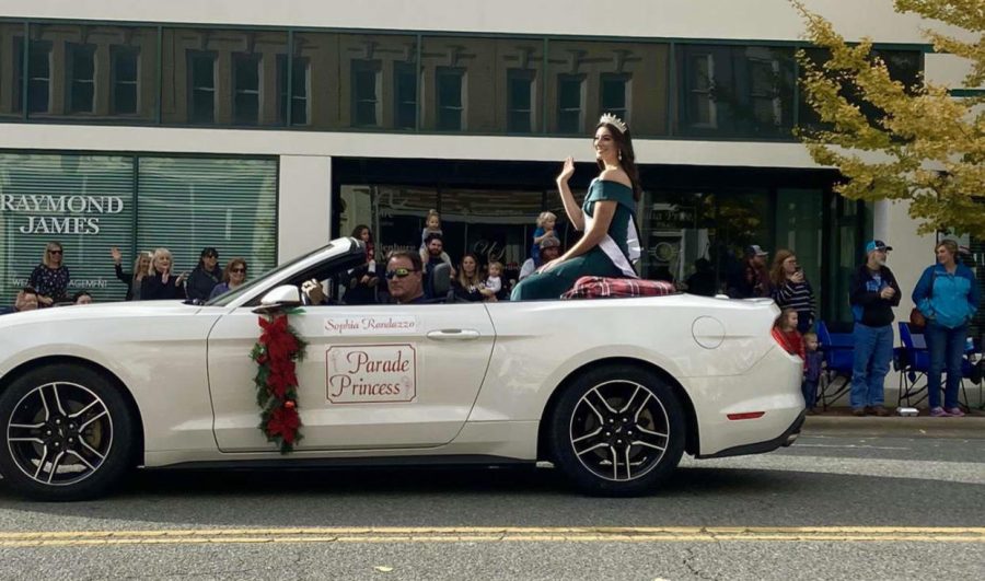 On November 21st, Sophia participated in the Monroe Christmas Parade as the Union County Parade Princess.