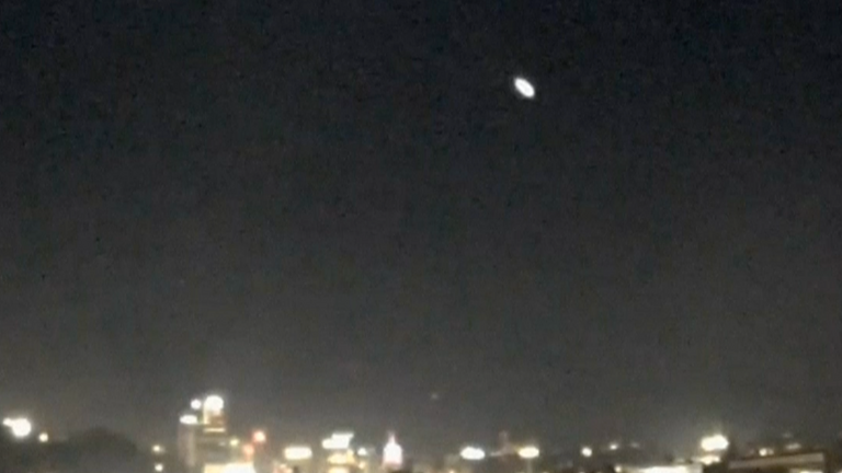 A+security+camera+captured+a+glimpse+of+the+meteor+that+exploded+over+Pittsburgh+on+January+2nd.+Photo+provided+by+Sky+News.
