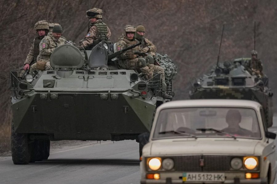 Russian troops have been deployed to Ukraine. Photograph by Vadim Ghirda / AP / Shutterstock.