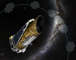 The Kepler Space Telescope made the most significant contribution to the project of hunting exoplanets. Credit: NASA/Ames/JPL-Caltech/T Pyle