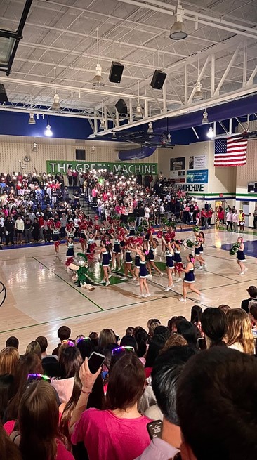 Weddington Students enjoy the first pep rally of 2024